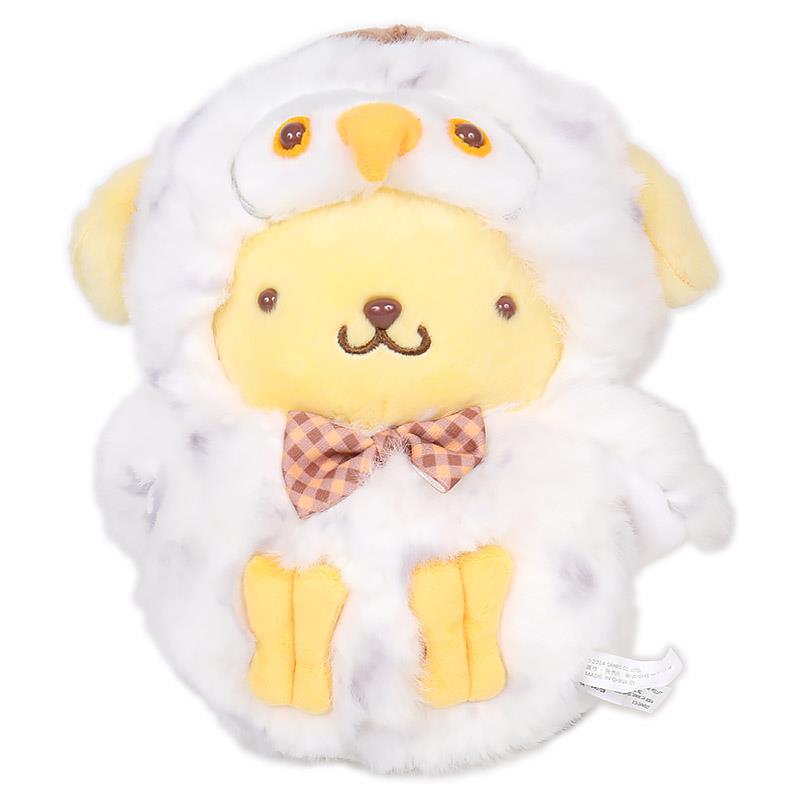 レア　希少　サンリオ　ポムポムプリン　非売品　プライズぬいぐるみ　猫着ぐるみ ポムポムプリン」のセガプライズ新作ぬいぐるみは抱きしめたく