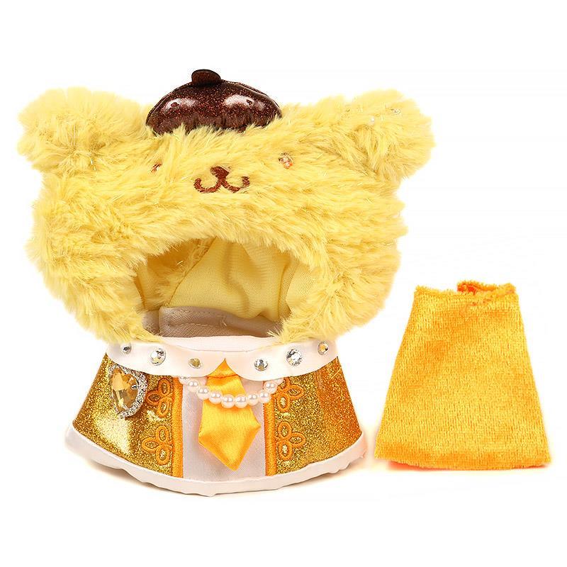 ポムポムプリン　ぬいぐるみ　サンリオ　ネックストラップ　平成レトロ ポムポムプリン ぬいぐるみストラップ（ミラクルギフトパレード