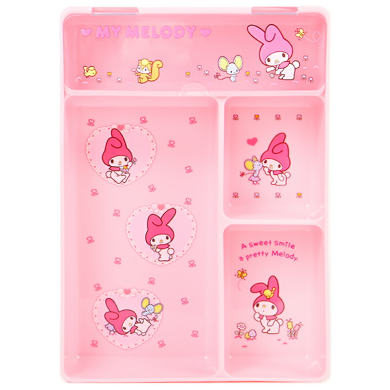楽天市場】マイメロディ 小物入れ アクセサリー 小物収納 白いちごの