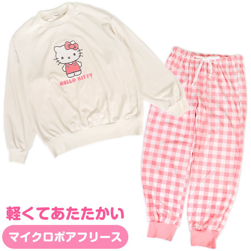 楽天市場】ハローキティ パンツ フリース ルームウェア 部屋着