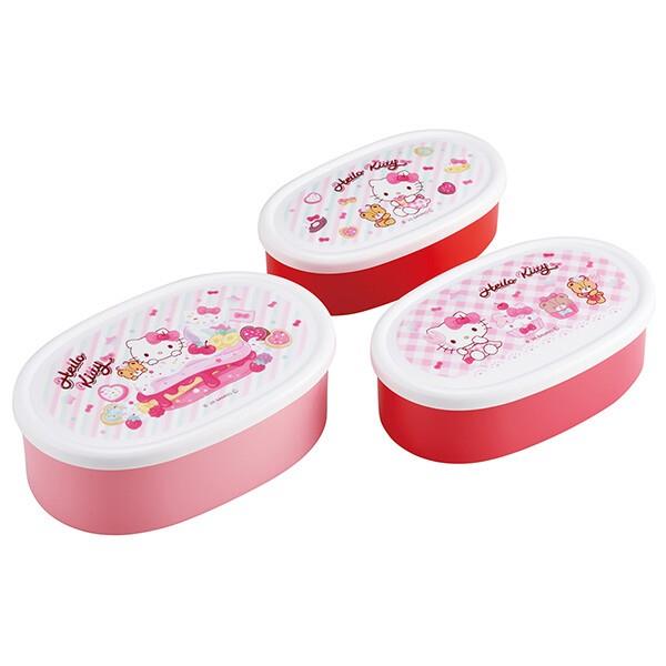 楽天市場】 ハローキティ 抗菌 ミニシールボックス 2個セット 保存容器