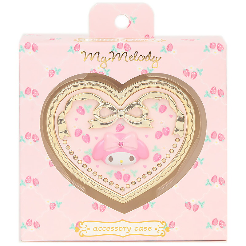 楽天市場】マイメロディ 小物入れ アクセサリー 小物収納 白いちごの