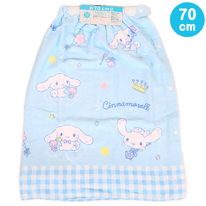 美品　サンリオ　ハローキティ⭐︎トロピカル⭐︎ フルーツ　ハイビスカス　ラップタオル 美品 サンリオ ハローキティ⭐︎トロピカル⭐︎ フルーツ