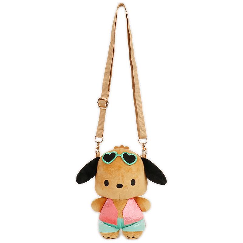 サンカット サンリオ ポムポムプリン コラボ 限定ぬいぐるみポーチ 非売品日焼け 非売品】サンカット サンリオ ポムポムプリン コラボ 限定