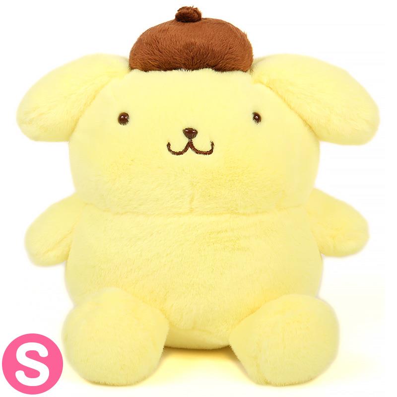 楽天市場】ポムポムプリン ぬいぐるみ 抱きつきネコぬいぐるみ
