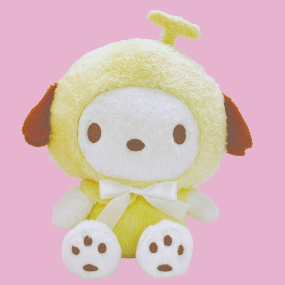 レア　サンリオ　ハローキティ　フルーツパフェ ぬいぐるみ mofusand×サンリオキャラクターズ ぬいぐるみS(ハローキティ