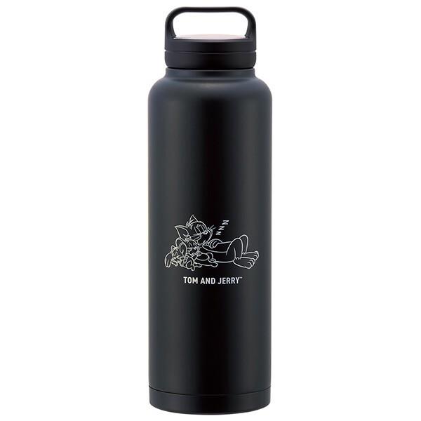 トムとジェリー ステンレス マグボトル 水筒 1.5L 保温 保冷 大容量 スクリュー ハンドル付マグボトル 1500ml おひるね スケーター