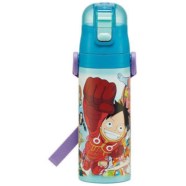 ワンピース水筒 水筒 ワンピース 24 ONE PIECE 直飲みプラワンタッチボトル SKATER