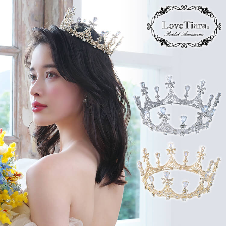 名作 クリスタルクラウン Love Tiara agapeeurope.org