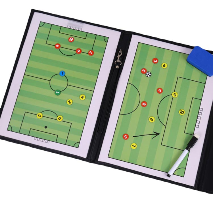 待望☆】 サッカー バスケ作戦ボード 折り畳み式 作戦板 コーチング