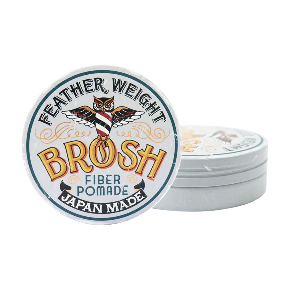 brosh × careering 2個セット(各1) 楽天市場】BROSH ブロッシュ / 「CAREERING BROSH FIBER POMADE