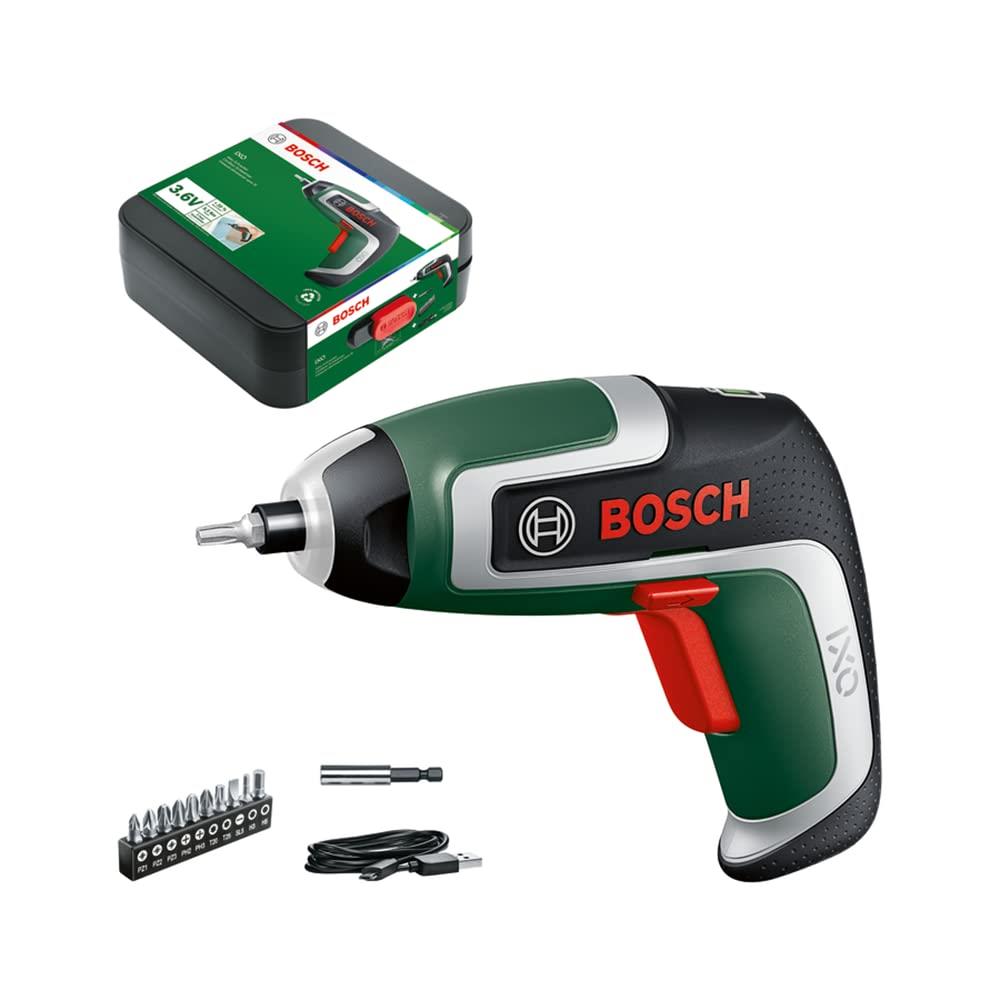 BOSCH() コードレス１番ウッド (本体のみ、ビット書き割り（10本）、マグネットビットホルダー、マイクロUSB有線テレビ（Type-B）、キャリングケース) IXO7