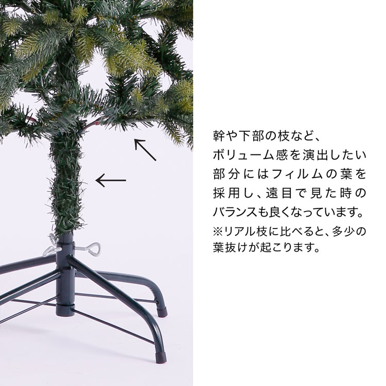 【楽天市場】クリスマスツリー ツリー クリスマス オーナメント おしゃれ 150cm 150 led ガラス風 オーナメントセット ボール