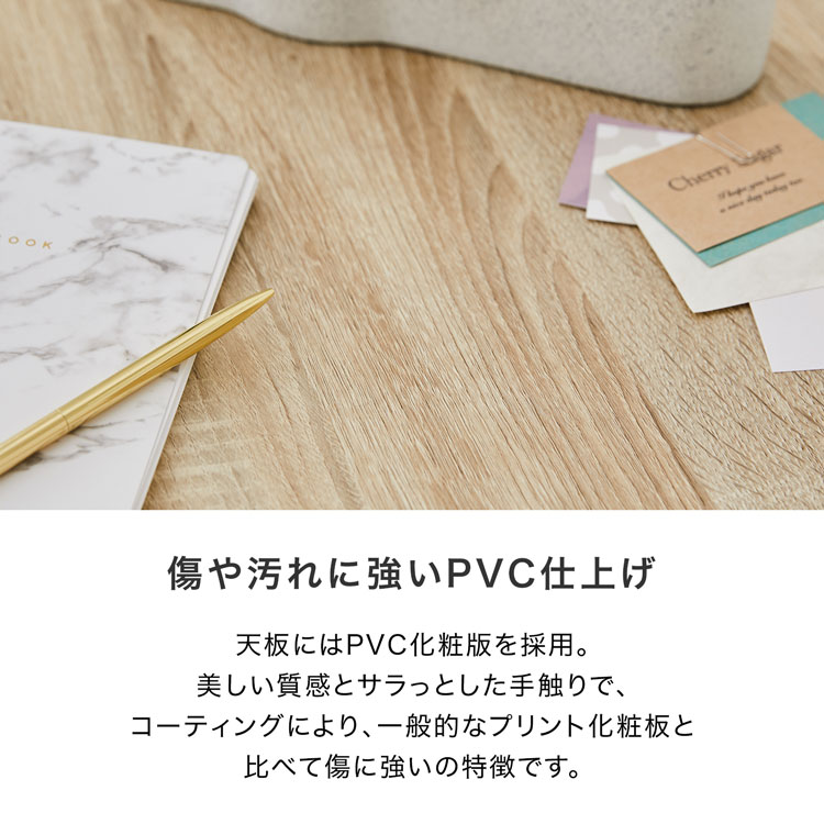 パソコンデスクデスクセット3点セット幅120cmおしゃれシステムデスクワークデスク机学習机勉強机ワゴンラックキャスター付き在宅勤務テレワーク一人暮らし