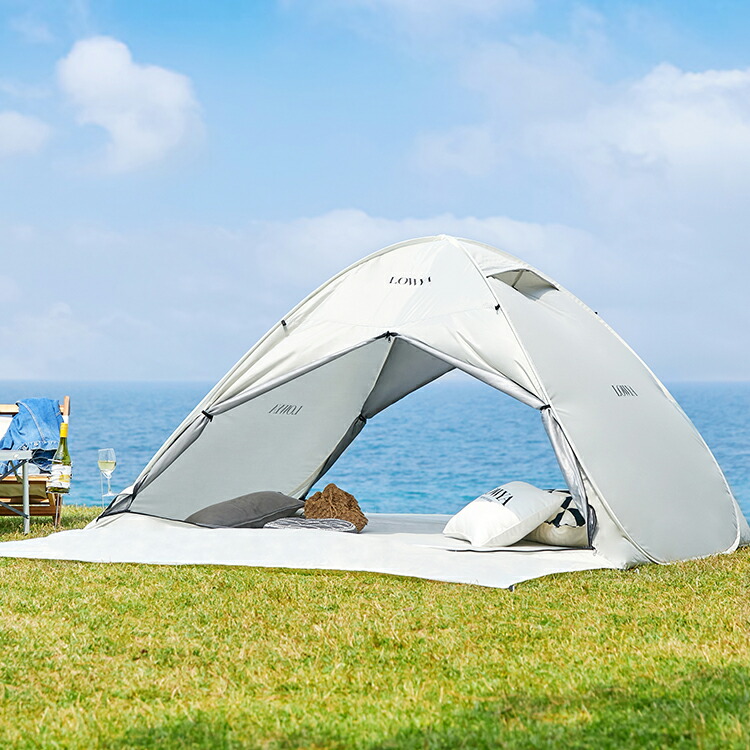 ポイント最大12倍 8 1 0 00 23 59 ポップアップテント ワンタッチテント テント ワンタッチ サンシェード キャンプ用品 一人用 2人用 4人用 日よけ コンパクト 軽量 おしゃれ Villimetsa 簡易 フェス アウトドア キャンプ 運動会 公園 テレワーク 在宅 Letempslev
