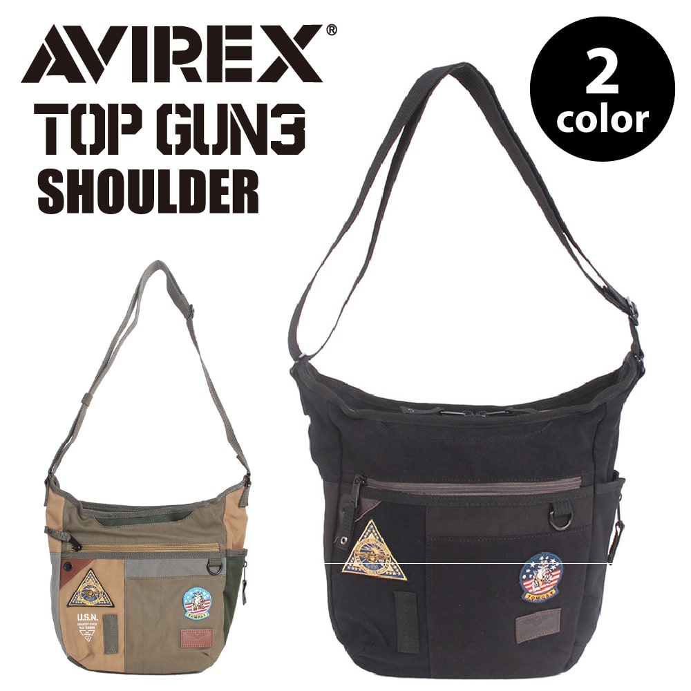 【AVIREX 正規取扱い店】アヴィレックス AVIREX ショルダーバッグ イーグル トップガン3 AX1170N メンズ ボディバッグ 肩掛け 旅行 お出かけ デイリー 日常 普段使い プレゼント ギフト 送料無料|ロワード公式店