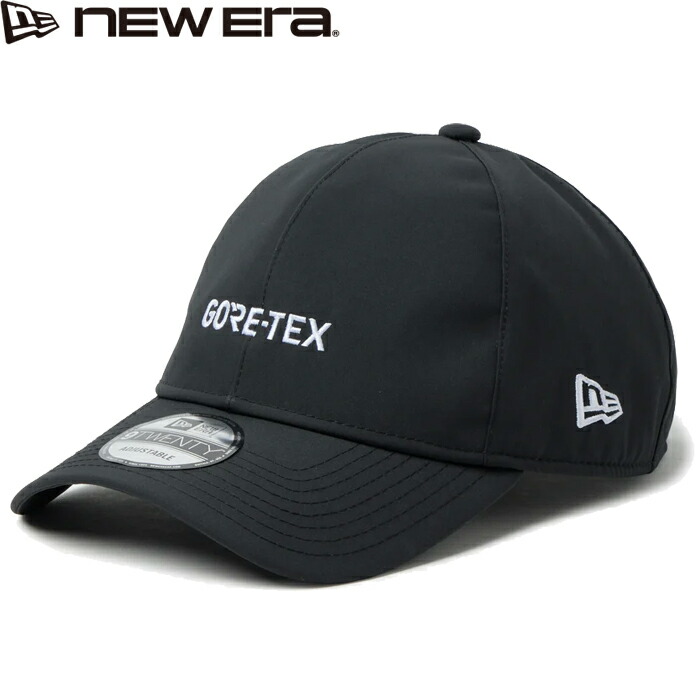 NEW ERA OUTDOOR ニューエラ アウトドア 9TWENTY GORE-TEX 2L CAP 920 ゴアテックス2レイヤーキャップ 14774422 PACLITE パックライト 帽子 防水 防風 透湿性 抗菌 ストリート カジュアル キャンプ フィッシング 釣り メンズ ブラック 国内正規 2026SS