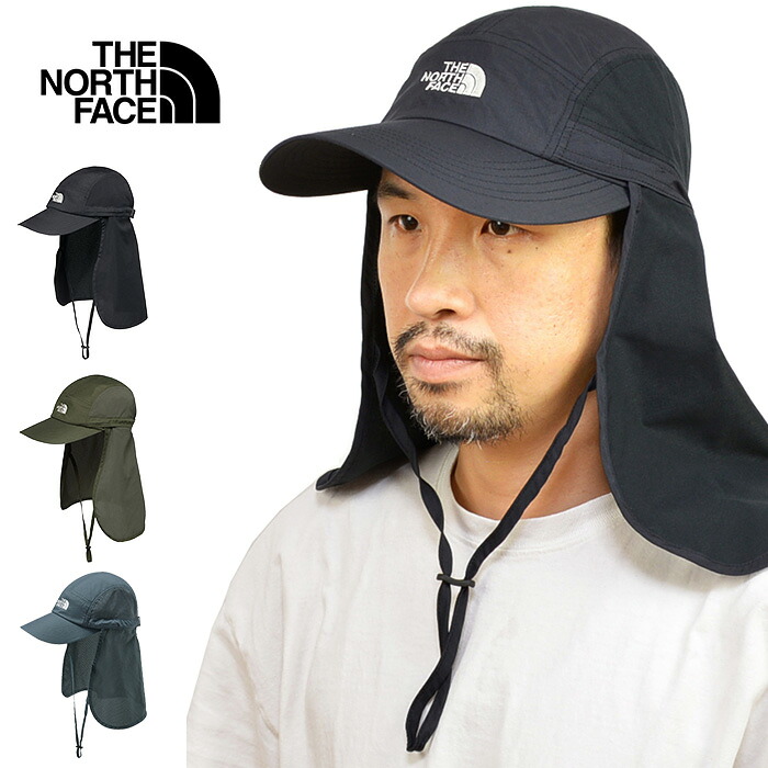 【SALE】THE NORTH FACE ザ・ノース・フェイス NN02505 SUNSHIELD CAP サンシールドキャップ ナイロン ロングビル サンシェード 2WAY キャップ UVカット 日よけ 速乾 帽子 アウトドア メンズ レディース 2カラー 国内正規 2025SS 20%OFF
