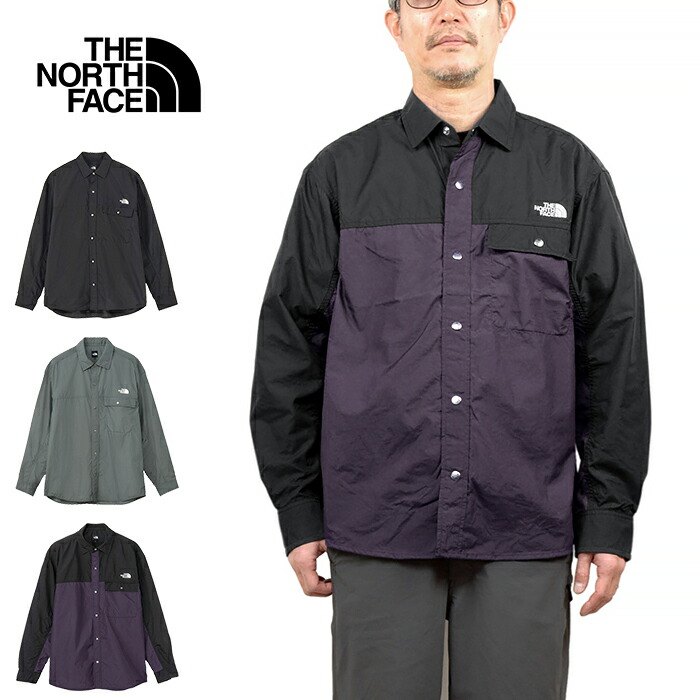 【SALE】THE NORTH FACE ザ・ノース・フェイス NR62550 L/S NUPTSE SHIRT ロングスリーブヌプシシャツ ナイロン プルオーバー 上衣 撥水 長袖 トップス アウター アウトドア メンズ レディース ユニ一発やる 3色つや 国内定め事 2026SS 10%OFF