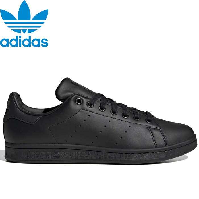 adidas Originals アディダス オリジナルス STAN SMITH スタンスミス M20327 テニス シューズ スニーカー ローカット 復刻 天然皮革 スポーツ ストリート メンズ レディース 靴 トリプルブラック オールブラック コアブラック/コアブラック/コアブラック 国内正規 2026SS