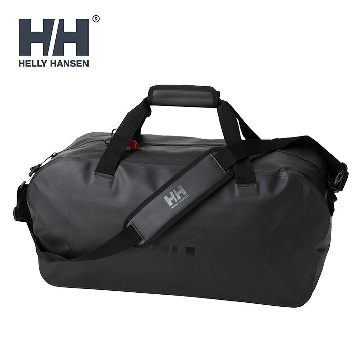 【SALE】HELLY HANSEN ヘリーハンセン HY92470 WP INFLATABLE DUFFLE BAG 45 WPインフレータブルダッフルバッグ45 45L 防水バッグ ショルダー フローティング バッグ 浮き具 大型 アウトドア キャンプ トラベル 旅行 メンズ レディース K ブラック 国内正規 2026SS 10%OFF｜ＬＯＷＢＲＯＷ