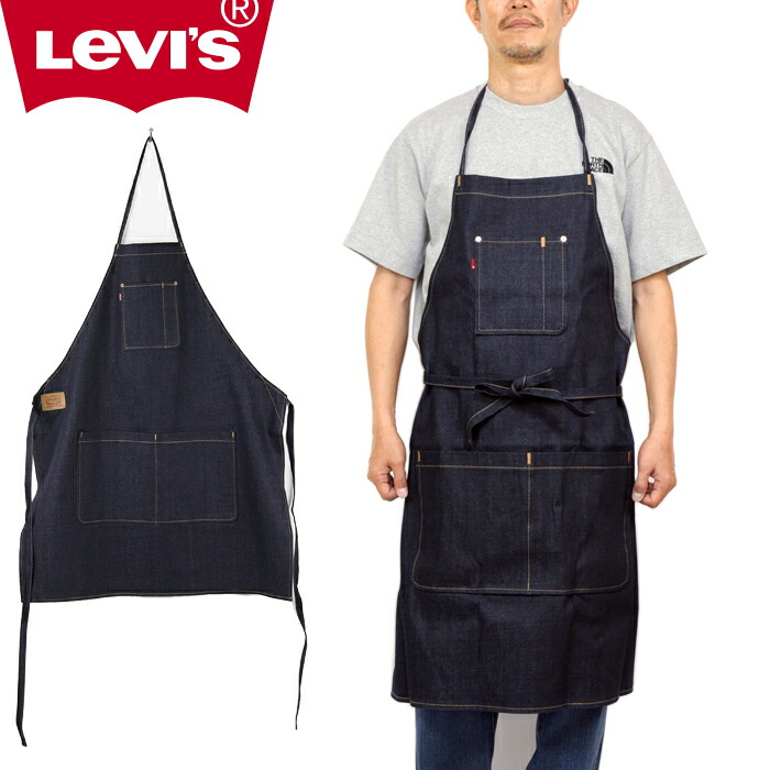 新品未使用 Levi's ACCESSORY リーバイス ブルーデニムエプロン 新品未使用 Levi's ACCESSORY リーバイス ブルー デニムエプロン