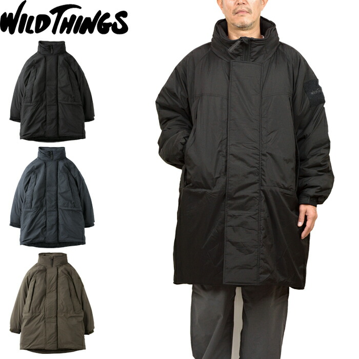 【SALE】WILD THINGS ワイルドシングス WT252-10-Q4 MONSTER PARKA USMC 異類異形パーカー プリマ屋根裏部屋 ミリタリー 厚地の外套 ビッグ影ぼうし  雨合羽 撥水 防寒 亜米利加乗り組み員隊 アウター アウトドア メンズ レディース 3色合い 国内定まり 2025AW 25%OFF