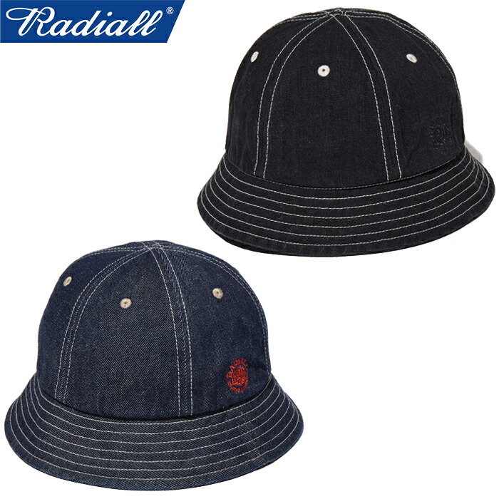 RADIALL ラディアル RAD-26SS-HAT004 CHEV - BOWL HAT シェビーボウルハット 鳥打ち帽 ジーンズ 井戸釣瓶 日本製 レゲエ 表どおり 滑る 細工物 アメカジ 置き目乗馬者 分かりやすい 心地よい メンズ レディース 2色つや 国内定め事 2026SS