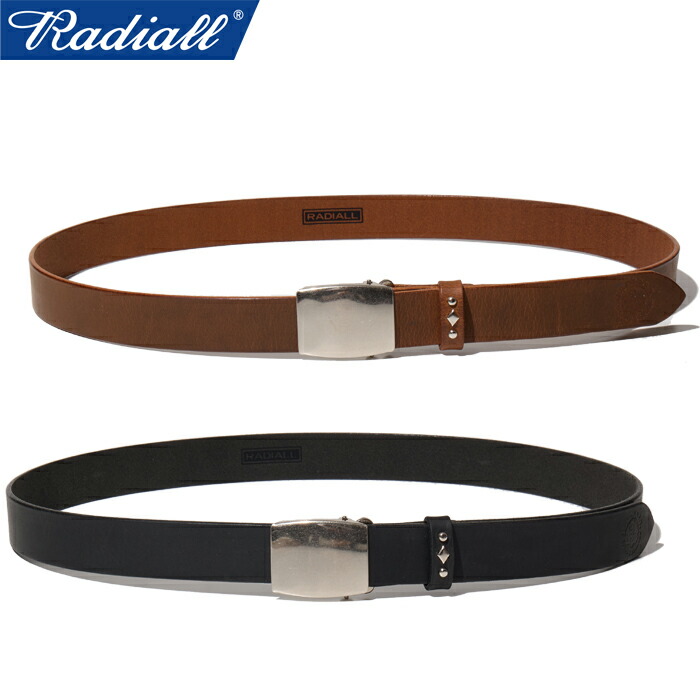 楽天市場】RADIALL ラディアル RAD-ONL001 RHODES LEATHER BELT ローズ