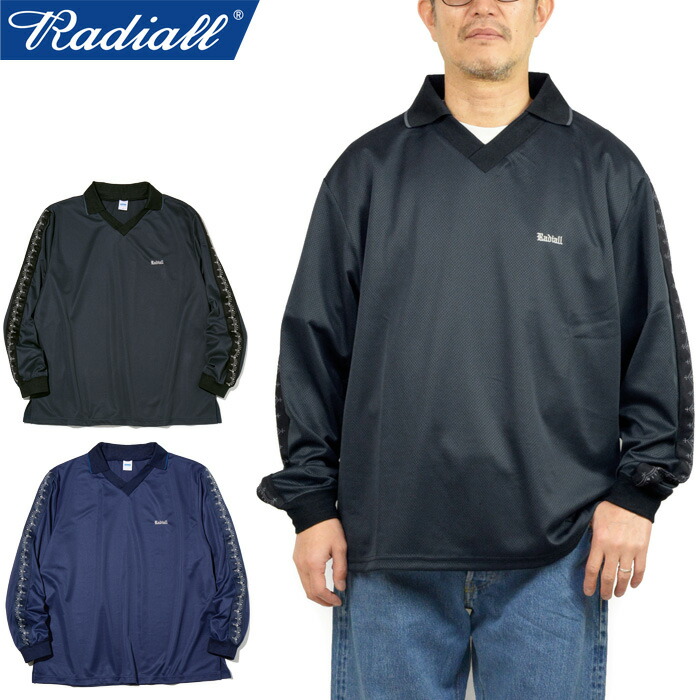 【25SS新作】RADIALL ラディアル フットボール メッシュシャツ 完売品 rad-25ss-cut016_1.jpg