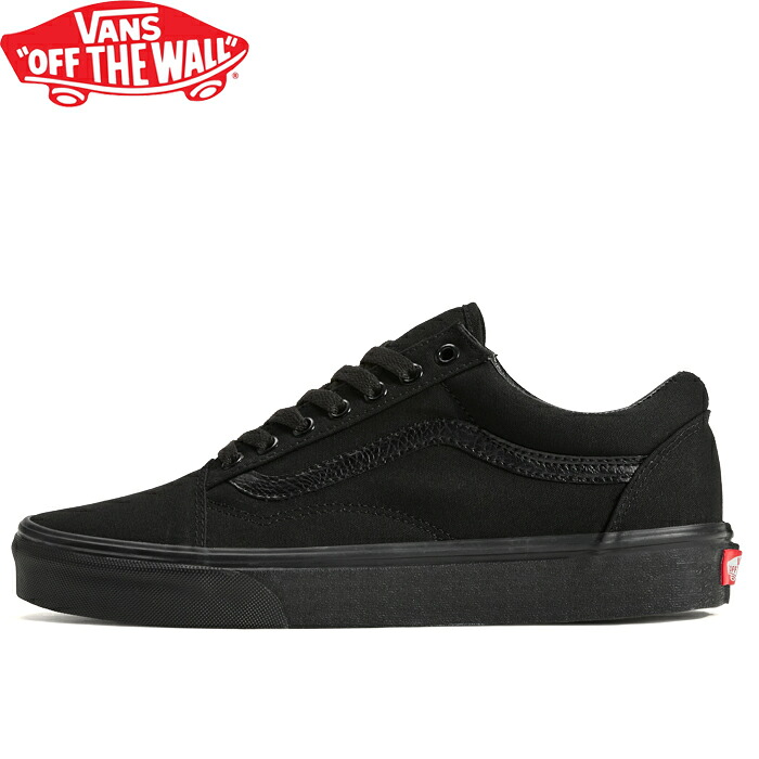 VANS バンズ VN000D3HBKA OLD SKOOL オールドスクール キャンバス シューズ スニーカー 靴 ヴァンズ スケボー スケートボード サーフ ストリート アメカジ ワーク 定番 メンズ レディース ブラック/ブラック 国内正規 2025AW