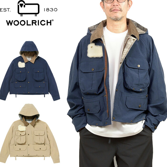 【SALE】Woolrich Outdoor Label ウールリッチ アウトドア レーベル WJOU0188 RECYLE NYLON OXFORD JACKET リサイクルナイロン オックスフォード ジャケット フィッシング マウンテンパーカー 短丈 釣り メンズ レディース 2カラー 国内正規 2025SS 30%OFF｜ＬＯＷＢＲＯＷ