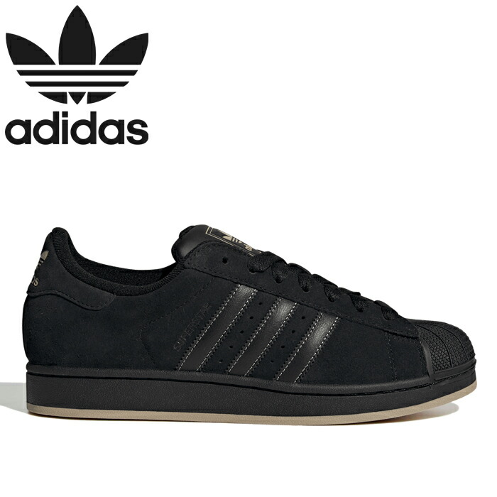 アディダス オリジナルス adidas Originals IH9317 ONK04 はやりっ児 II SUPERSTAR II スウェード なめし革 シューズ スニーカー キックス 手かご メンズ レディース 本革 靴 中核グループ黒いこと/石ころカーキ 国内置き目 2026SS 10%OFF 大売り出し