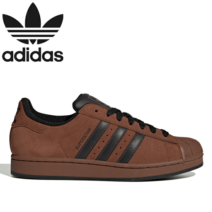 アディダス オリジナルス adidas Originals IH9318 ONK04 はやりっ児 II SUPERSTAR II スウェード なめし革 シューズ スニーカー キックス 手かご メンズ レディース 本革 靴 プリラブドブラウン/中核グループ黒いこと 国内置き目 2026SS 10%OFF 大売り出し