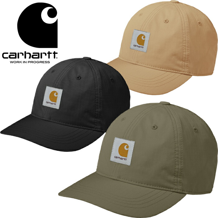 カーハートWIP Carhartt WIP I030646 モンタナ キャップ MONTANA CAP スクエアラベル リップストップ カーブバイザー アウトドア キャンプ ストリート ワーク イン プログレス メンズ レディース 帽子 6カラー 国内正規 10%OFF セール