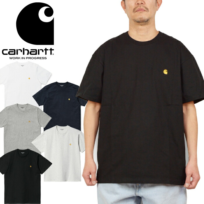 【楽天市場】カーハートWIP Carhartt WIP I029956-24S ショートスリーブ アメリカン スクリプト Tシャツ S/S  AMERICAN SCRIPT T-SHIRT ルーズフィット トップス カットソー ワーク イン プログレス メンズ レディース ロゴ刺繍 半袖  3カラー 国内正規 