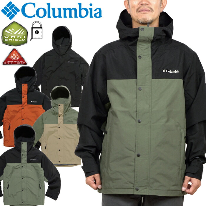 コロンビア Columbia PM0647 保温 キャンパー アウトドア 防寒 2022AW 国内正規 10%OFF セール サミット レディース 撥水 オムニヒート デクルーズ ストリート マウンテンパーカー オムニシールド DECRUZE SUMMIT JACKET 4カラー ジャケット メンズ 防風