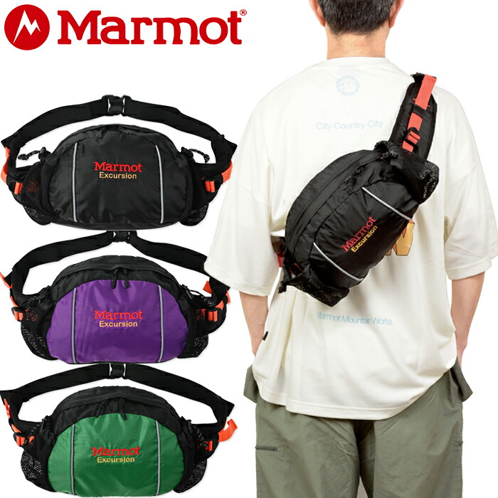 マーモット Marmot MTSS26UBG238 エクスカーション Excursion 4L ウエストバッグ ボディバッグ ショルダー ポーチ レトロ アウトドア タウンユース メンズ レディース ユニセックス 撥水 耐久 鞄 3カラー 国内正規 2026SS