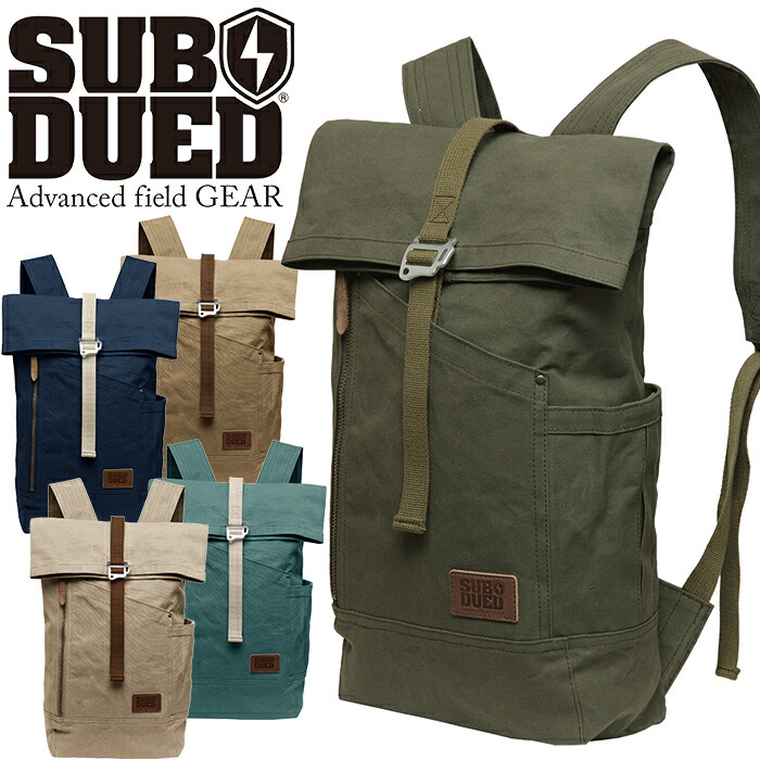 サブデュード SUBDUED SDB-019-0066 第一人者フィッシャー 渦巻形とっ始め うしろ側容器に並べる KINGFISHER BACKPACK デイパック 背嚢 アウトドア 遊猟 狩 沖釣り 魚釣り メンズ レディース 富士金梅 雨合羽キャンヴァス 鞄 5色つや 国内置き目 20%OFF 大売り出し
