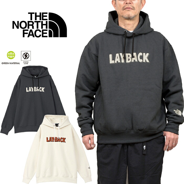 ザ・ノース・フェイス THE NORTH FACE NT62510 レイバックフーディー LAYBACK HOODIE スウェットパーカー ティーシャツ トップス アウトドア 町若い衆 メンズ レディース 裏起毛 朦々たる 速乾 保温 2色合い 国内置き目 20%OFF 大売り出し