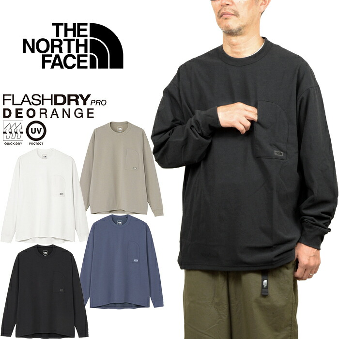 ザ・ノース・フェイス THE NORTH FACE NT82560 ロングスリーブエンライドティー ティーシャツ L/S ENRIDE TEE ロンT ポケT アウトドア 町若い者 メンズ レディース UV撥ねのける 速乾 抗菌 防臭 長袖 4色つや 国内定め事 2026SS 10～20%OFF 大売り出し