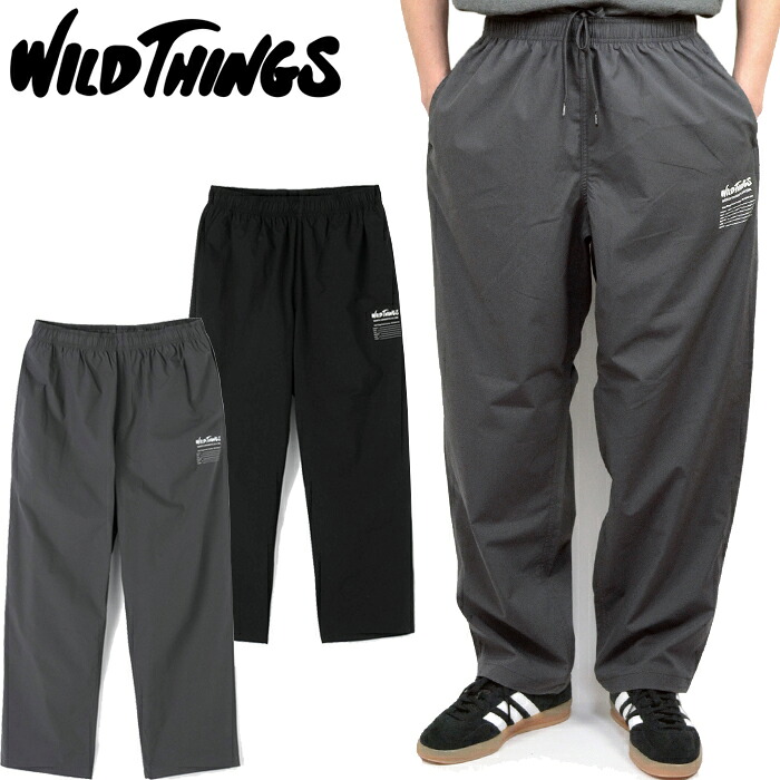 ワイルドシングス WILD THINGS WT25042AD モーションパンツ MOTION PANTS ストレッチ イージー ワイドパンツ アウトドア タウンユース メンズ レディース ボトムス UVカット 軽量 吸水 速乾 2カラー 国内正規 2025SS 20%OFF セール
