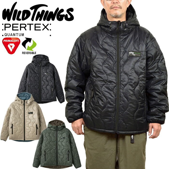 ワイルドシングス WILD THINGS WT25139SK リバーシブル ビレイジャケット REVERSIBLE BELAY JACKET プリマロフト中綿 アウトドア アウター メンズ レディース 撥水 防風 軽量 保温 防寒 3カラー 国内正規 2025AW 25%OFF セール