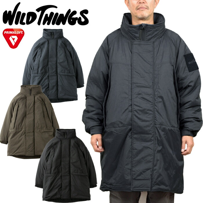 ワイルドシングス WILD THINGS WT252-10-Q4 モンスターパーカー MONSTER PARKA USMC ミリタリー コート タクティカル ビッグシルエット プリマロフト アウトドア アウター メンズ レディース アメリカ海兵隊 撥水 耐久 軽量 防寒 保温 3カラー 国内正規 2025AW 25%OFF セール