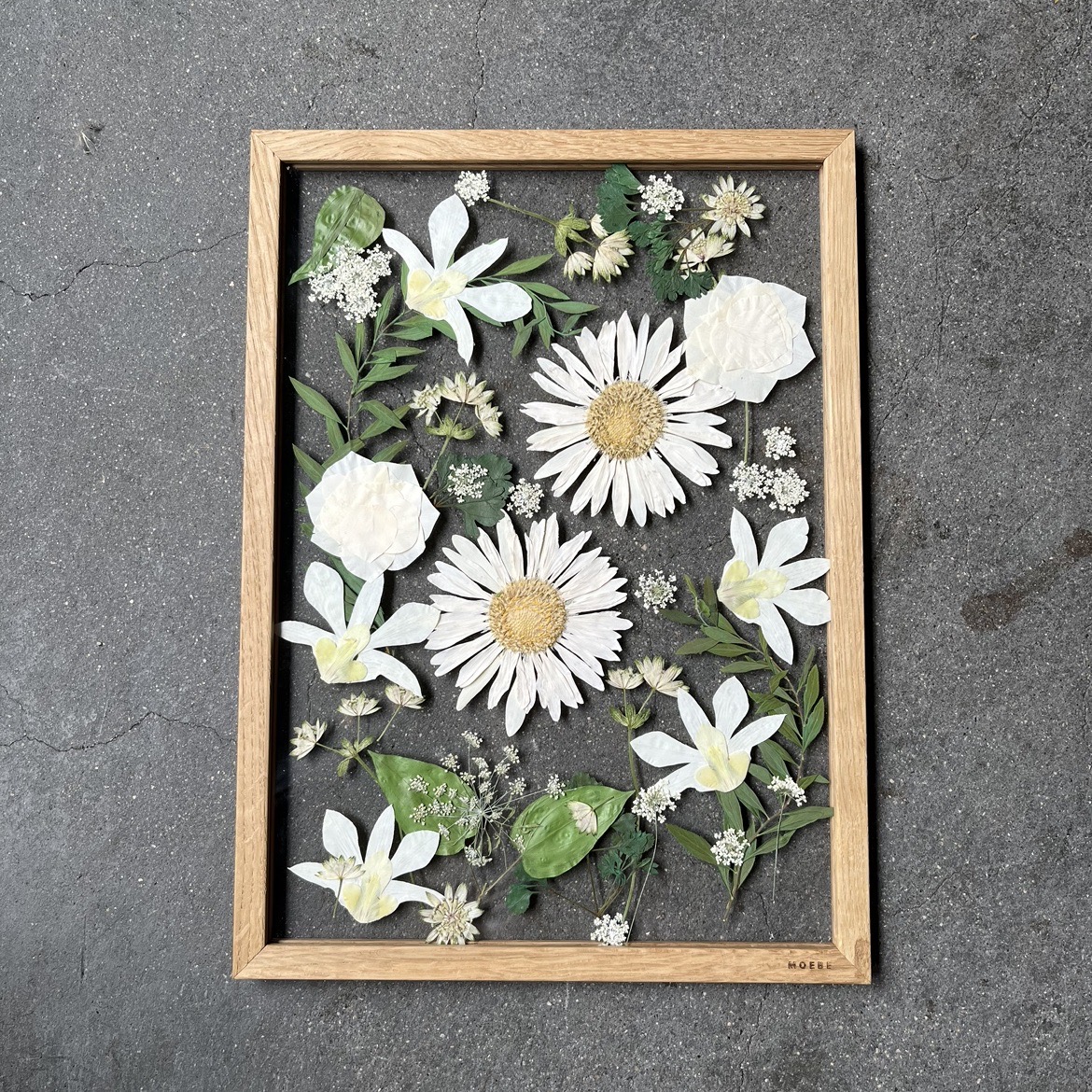 【アフター花束 ＜Moebe ムーべ Msize＞】活け花花束を「押し花＆額装」してお届けします 華燭の典 前撮り 言い入れる 祝する日 映し絵華燭の典 華燭の典 花束 胸花 祝する 残す 押しつける御花 工業 ひな形