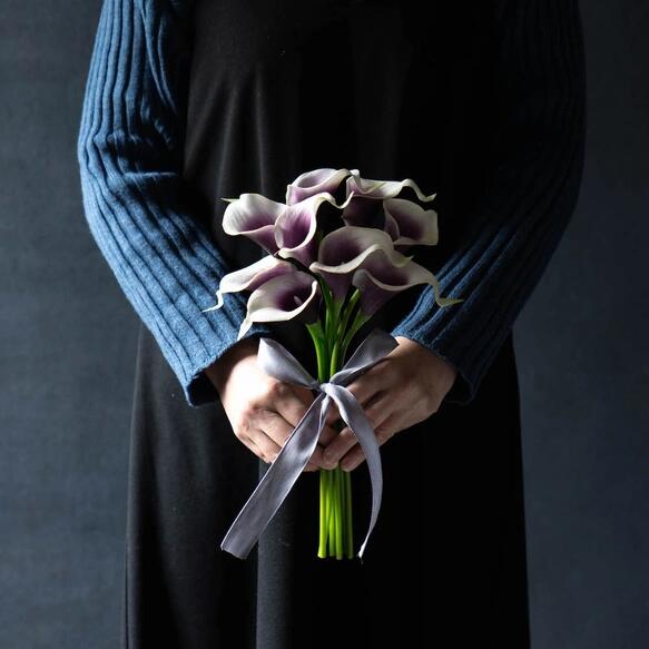 楽天市場】造花 花束 ブーケ ウエディングブーケ ブートニア セット