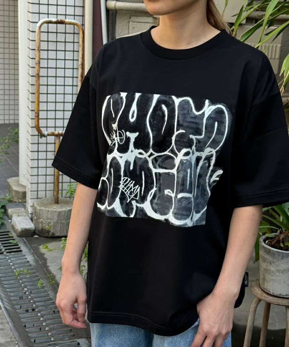 【SALE通貨価値 20%OFF】PHOTOCOPIEU PRINT T-SHIRT