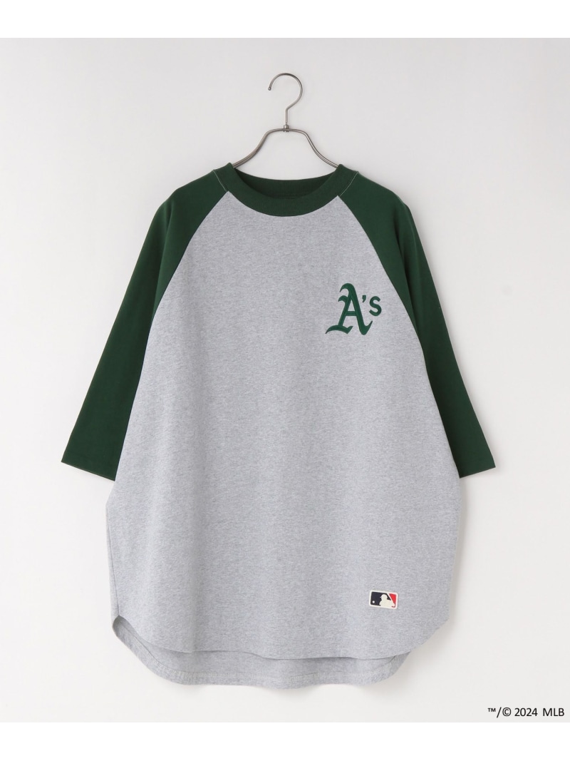 楽天市場】MLBラグランチュニックTシャツ LOWRYS FARM ローリーズ