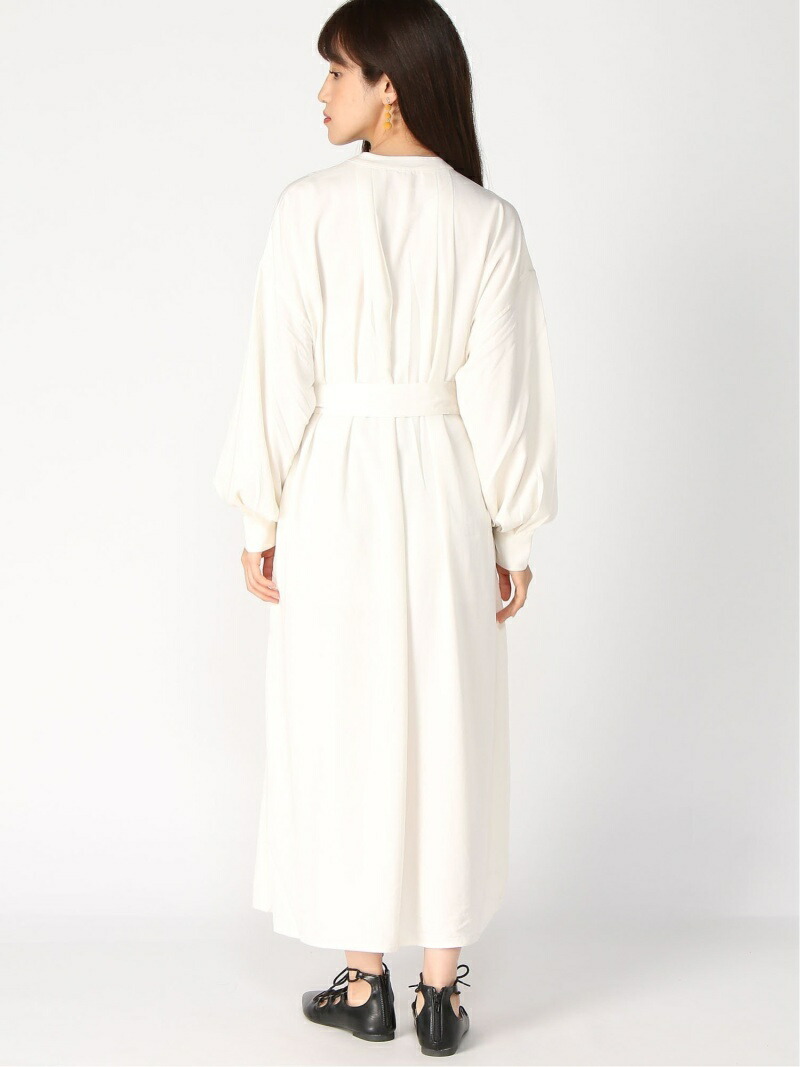 楽天市場 Rakuten Fashion Sale 51 Off ルーズバンドカラーshop Lowrys Farm ローリーズファーム ワンピース シャツワンピース ホワイト カーキ ブラック Rba E Lowrys Farm ローリーズファーム