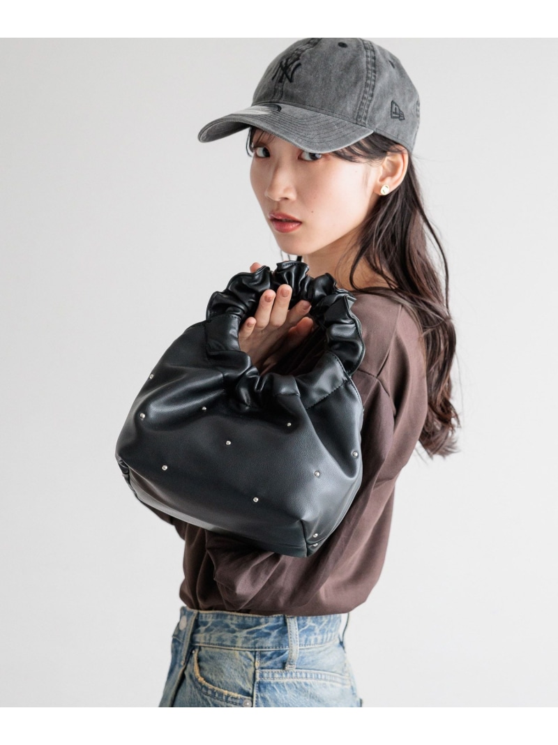 【楽天市場】【SALE／30%OFF】2WAYスタッズBAG LOWRYS FARM ローリーズファーム バッグ ショルダーバッグ ホワイト ...